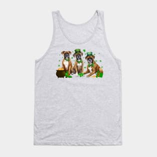 My Boxer Is My Lucky Charm St Patricks Day Tank Top